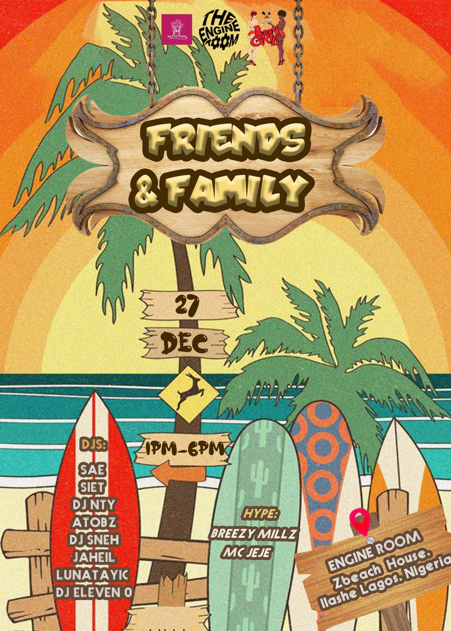 FRIENDS & FAMILY DAY 2 (GENERAL ADMISSION)