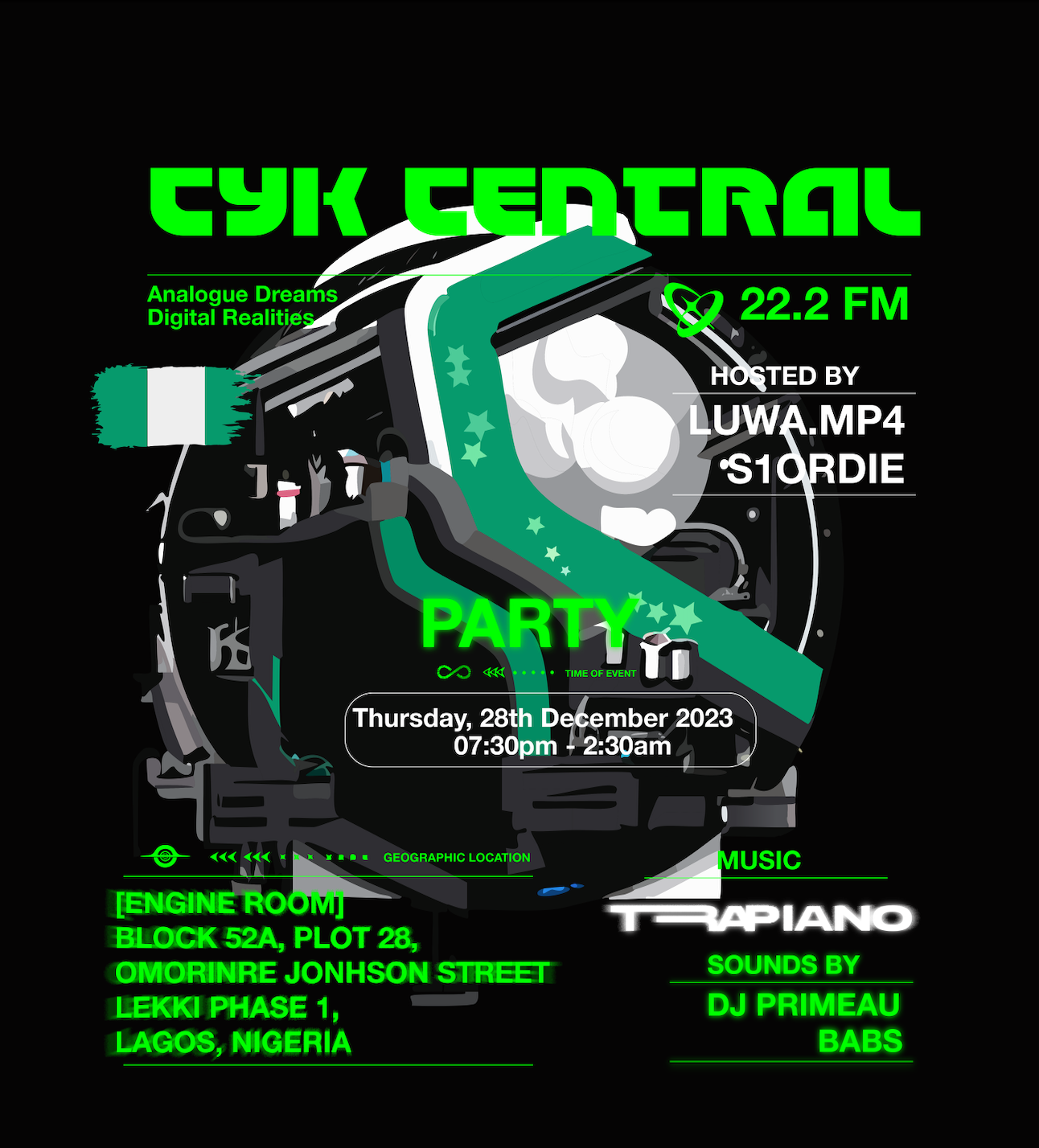 CYK CENTRAL (GENERAL ADMISSION)